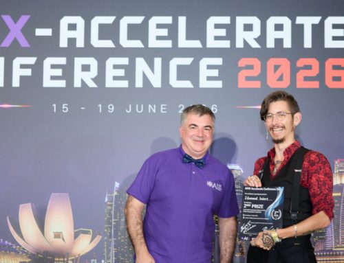 Prix poster pour Léonard Imbert, conférence internationale I4X-Accelerate 2026 à Singapour