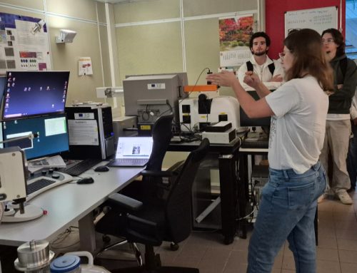 Visit by students from the Nantes University Institute of Technology (IUT), Materials Science and Engineering