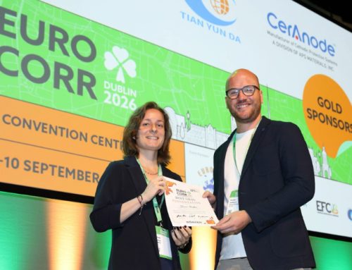 Ilana Bidon, winner of the Young EFC Best Oral Presentation Award at EUROCORR 2026